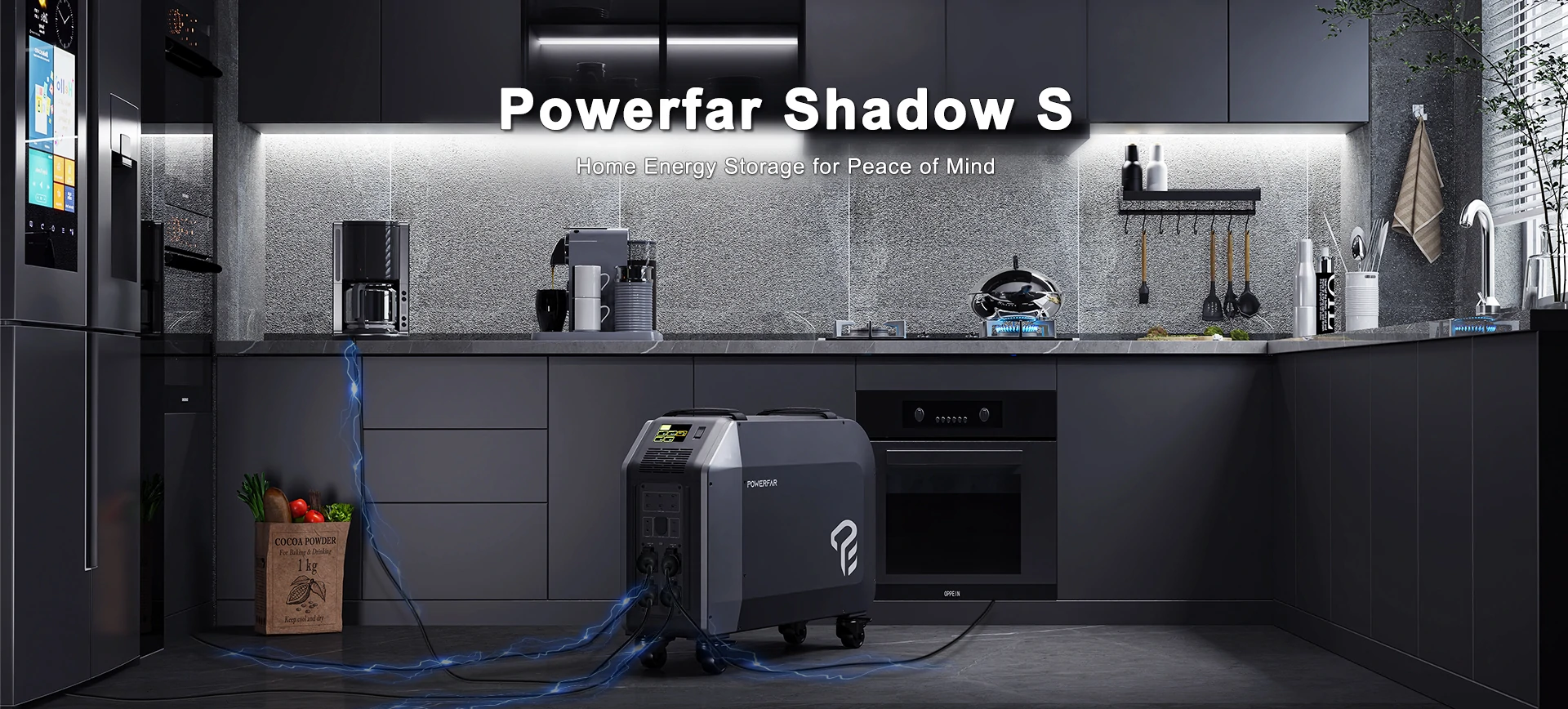 Powerfar Shadow S, Home Energy Storage for Peace of Mind.